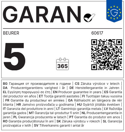 Garantie-Label