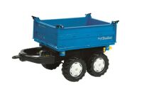 Rollytoys rollyMega Trailer Traktoranhänger blau (121106)