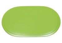 SALEEN Tischset oval Kunststoff 45,5x29cm apfelgrün