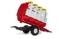 Rolly Toys 122479 Pöttinger Anhänger für Trettraktor