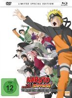 Naruto Shippuden - Die Erben des Willens des Feuers The Movie 3 - Limited Edition (Mediabook) (Blu-ray+DVD)