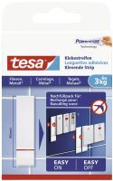 Tesa 77761 - Indoor - Universal hook - White - Adhesive strip - 3 kg - Tiles & metal