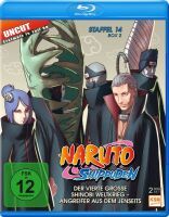 Naruto Shippuden - Der vierte große Shinobi Weltkrieg - Angreifer aus dem Jenseits - Staffel 14 - Box 2: Folge 529-540 (2 Blu-rays)