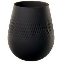 Villeroy & Boch Manufacture Collier noir Vase Carré klein