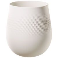 Villeroy & Boch Manufacture Collier blanc Vase Carré groß