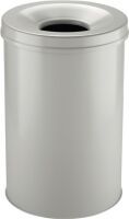 DURABLE Papierkorb Safe rund 30 Liter grau (330610)
