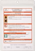 DURABLE Sichttasche A4 Beutel mit 10 Stück transparent (230719)