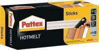 Pattex Hot Sticks, transparent, ° 11 mm, 50 Sticks, 1kg, (9H PTK1)