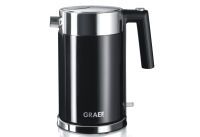 Graef WK 62 - 1.5 L - 2150 W - Black - Silver - Stainless steel - Cordless