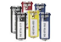 DURABLE Schlüsselanhänger Key Clip 6 Stück farbig sortiert (195700)