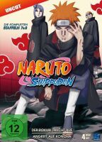 Naruto Shippuden - Der Rokubi taucht auf / Angriff auf Konoha - Staffel 07+08: Folge 364-395 (4 DVDs)