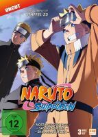 Naruto Shippuden - Nostalgische Tage + Sasuke Shinden + Shikamaru Hiden - Staffel 25: Episode 700-713 (3 DVDs)