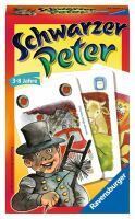 Ravensburger 23409 - Schwarzer Peter, Mitbringspiel für 2-6 Spieler, Kinderspiel ab 3 Jahren, kompak