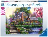 Ravensburger Erwachsenenpuzzle „Romantisches Cottage“ 1.000 Teile ab 14 Jahre Puzzle von Ravensburger