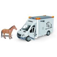 ToyToyToy, Pferdetransporter mit Pferd, L&S, 39x12x17cm, 512449