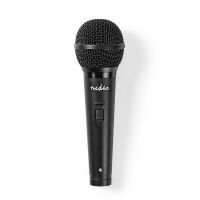 Nedis Kabelgebundenes Mikrofon| Cardioid| Abnehmbares Kabel| 5.00 m| 80 Hz - 13 kHz|
