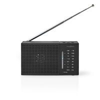 Nedis FM RADIO      BATTERIE    1,5W (RDFM1200BK        SW)