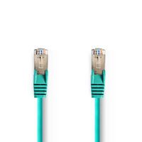 Nedis CAT5e-Netzwerkkabel / SF/UTP / RJ45 Stecker / RJ45 Stecker / 3.00 m / Rund / PVC / Grün / Plastikbeutel