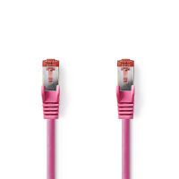 Nedis CCGP85221PK150 - 15 m - Cat6 - S/FTP (S-STP) - RJ-45 - RJ-45 - Pink