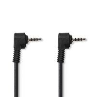 Nedis Audio-Video-Kabel| 3.5 mm Stecker| 3.5| Vernickelt| 1.00 m| rund| - Cable - Audio/Multimedia