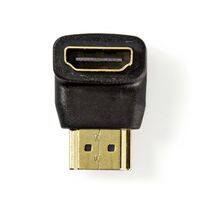 Nedis HDMI -Adapter| Stecker| Buchse| Vergoldet| 90° abgewinkelt| ABS| - Adapter
