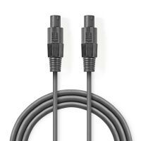 Nedis Lautsprecherkabel / 48 x 0.20 mm / Kupfer / 10.0 m / Rund / PVC / Dunkelgrau / Kartonverpackung