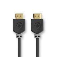Nedis Ultra High Speed ​​HDMI ™ -Kabel / HDMI™ Stecker / HDMI™ Stecker / 8K@60Hz / 48 Gbps / 2.00 m / Rund / 6.5 mm / Anthrazit / Box