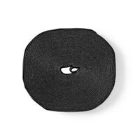 Nedis Klettbandrolle für Kabel / 910 x 1.6 cm / Schwarz