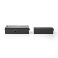 Nedis VGA Extender / VGA / Audio / Entfernung bis zu: 300 m / Cat5e / Cat6 / 1920x1200 / Euro / Typ C (CEE 7/16)