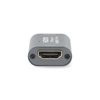 Nedis HDMI ™ Repeater / 40.0 m / 4K@60Hz / 18 Gbps / Metall / Anthrazit