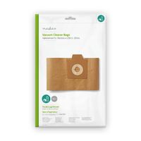 Nedis Staubsaugerbeutel / 10 Stück / Papier / Meist verkauft für: Electrolux / Nilfisk GD930 / Braun