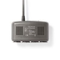 Nedis Universal DC Power Adapter / KFZ-Adapter / 120 W / Eingangsspannung: 12 V DC / 12 V DC / Maximaler Ausgangsstrom pro Port: 4.0 A / Schwarz