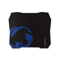 Nedis Gaming-Mauspad / Gummi / Mikrofaser / Schwarz
