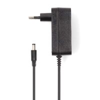 Nedis CCTV Leistungsadapter / 2.0 A / 12 V DC / 5.5 x 2.1 mm Stecker / Stecker / 1.50 m / Schwarz