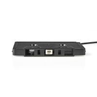 Nedis Car Audio Aux-Kassetten-Adapter / 3.5 mm / Kabellänge: 1.00 m / Schwarz