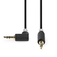 Nedis Stereo-Audiokabel| 3.5 mm Stecker| 3.5| Vergoldet| 1.00 m| rund| - Cable - Audio/Multimedia