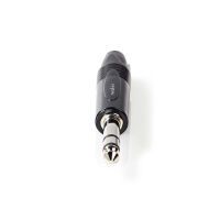 Nedis Audio-Anschluss| gerade| Stecker| Vernickelt| Lot| Kabeleingangsdurchmesser 6 - Cable