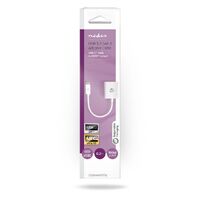 Nedis USB-Adapter| USB 3.2 Gen 1| USB-Typ-C Stecker| HDMI Ausgang| 0.20 m| rund|