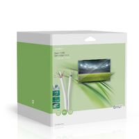 Nedis IEC Coax CAT6 Kombikabel| RG59| 75 Ohm| Doppelt geschirmt| Eca| 50.0 m| rund - Cable/adapter set - Network