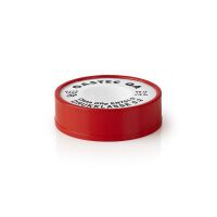 Nedis Tread Seal PTFE-Band / 12.00 m / Vorrichtung: Verbindung / Red / Weiss