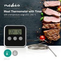 Nedis FLEISCHTHERMOMETER     0-250°C (KATH105BK         SW)