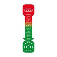 Brennenstuhl Adapter Travel  Stecksystem DE/Aufsatz Italien (1508590)