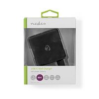 Nedis Universal-Netzteil/Ladegerät (WCPD60W100BK)  Nedis Sortiment WCPD60W100BK Netzladegerät (60W) schwarz