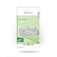 Nedis CATV-Splitter| 5 - 1000 MHz| Einführungsverlust 10.0 dB| Anzahl der Ausgänge 6