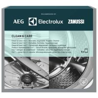 Electrolux M3GCP400 Clean & Care 3-in-1 für Waschmaschinen und Geschirrspüler - 6 Beutel