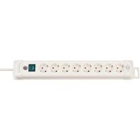 Brennenstuhl BN-1952280100 - 3 m - 8 AC outlet(s) - White - Plastic - 490 mm - White
