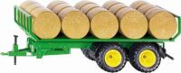 Siku Trailer for round bales - Truck/Trailer model - Green - 1:32 - 290 mm - 97 mm - 131 mm