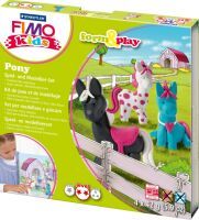 STAEDTLER Set Mod.masse Fimo kids F&P pony