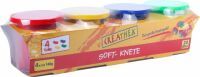 VEDES Großhandel GmbH - Ware Creathek Knete 4er Set Grundfarben 560 g