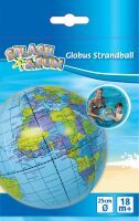 VEDES Großhandel GmbH - Ware Splash & Fun Strandball Globus, # 25 cm